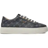 JOOP! Baskets basses bleu foncé / blanc
