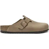 Birkenstock Boston Soft Footbed Natural Leather Oiled Clogs Marron EU 40