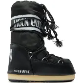 Moon Boot pour femme. 80D1400440 Bottes Icon en nylon noir (27/30), Plat, Aucun, Casuel, Neige