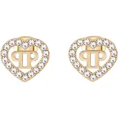 Philipp Plein Boucles d'oreilles or / transparent