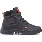 Palladium Bottes Pampa SP20 Cuff WP+ à lacets imperméables en nylon Asphalt – 5,5 UK - 39 EU - 6 US / Asphalt
