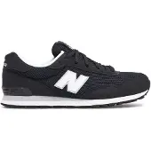 New Balance unisex pour enfant. GC515V1 Baskets 515 noir (38.5), Plat, Lacets, Casuel, Mesh, mode enfantine