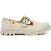 Palladium Baskets basses PAMPA M-JANE WASHED femmes - Beige - 39