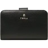 Furla Porte-monnaies 'Camelia' or / noir