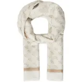 GUESS Écharpe 'KATYA SCARF 90X180' beige / blanc