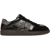 Tamaris Damen Leder Sneaker Schwarz