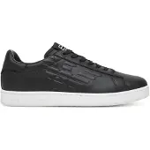 Emporio Armani unisex. 7X000331_AF10848 Chaussures classiques Cc noir (45 1/3), Cuir, Plat, Lacets, Casuel