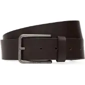 Calvin Klein Ceinture 'Warmth' brun foncé