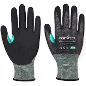 Portwest - Gants anti coupures en mousse nitrile VHR18 noir
