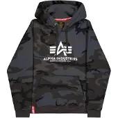 Alpha industries Sweat-shirt marron / gris / noir / blanc