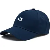 Armani Exchange Casquette bleu marine / blanc