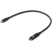 Ubiquity Câble Ubiquiti USB-C 0.3m 100W 480Mbps Noir avec Écran