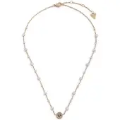 GUESS Tiny Pearly Jubn05515 Necklace Doré Femme