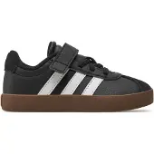 Adidas Vl Court 3.0 Elastic C Trainers Noir EU 31 1/2 Enfants