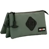 KARACTERMANIA Smart Khaki Pro Dg Triple Pocket Trousse à crayons Vert Homme Vert One Size
