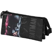 KARACTERMANIA DC Comics Batman Face triple Federmappe