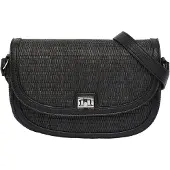 s.Oliver sac à épaule bandoulière Saddle-Bag Grey / Black noir
