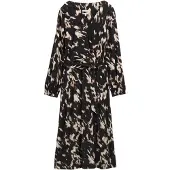 Tom Tailor Robe jaune / noir