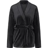 Triumph Peignoir court ' Sensual Velour Robe Top ' noir