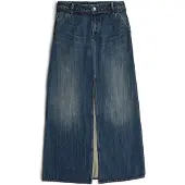 G-Star Baggy Maxi Skirt Bleu 26 Femme