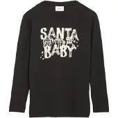 s.Oliver T-Shirt noir / blanc