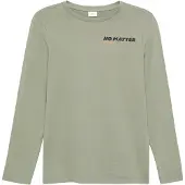 s.Oliver T-Shirt anthracite / vert pastel / orange clair / noir