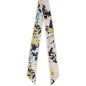 Comma Foulard bleu marine / bleu pastel / olive / rose