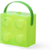 LEGO Brique 2x2 - vert transparent
