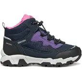 Geox Bottes à cheville Magnetar Fille Bleu Marine/violet