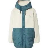 Iriedaily Veste mi-saison 'Arctik' pétrole / blanc cassé