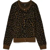 Vero Moda Cardigan 'VMNEWKAI' marron / noir