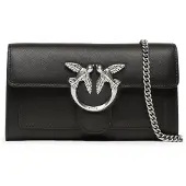 Pinko Porte-monnaies 'Love One' noir / argent