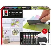 Marabu Squeegee Art Acryl Set Pastell