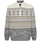 Babista Regular Fit Troyer gris,