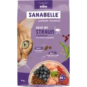 Sanabelle Adult Autruche 8 kg pour chats adultes