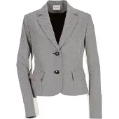 MADELEINE Blazer noir / blanc