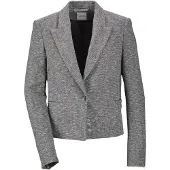 MADELEINE Blazer gris / blanc
