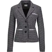 MADELEINE Blazer gris foncé / blanc