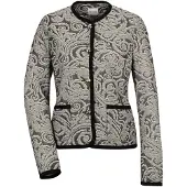 MADELEINE Blazer noir / blanc