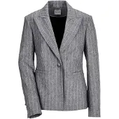 MADELEINE Blazer gris argenté / gris clair