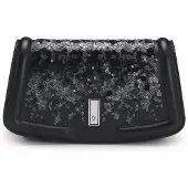 BOSS Pochette cuir Ariell à sequins