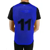 Powershot Numbered 1-11 Training Bib 11 Units Bleu Homme