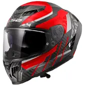 LS2 FF807 Dragon Trax Carbon Casque