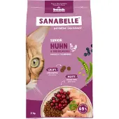 Sanabelle Senior Poulet 2 kg pour chats adultes et âgés