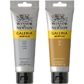 Winsor & Newton Galeria Peinture acrylique Metallic 120 ml Silver 617
