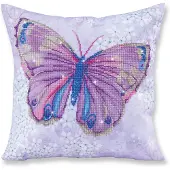 Diamond Dotz Diamond Painting - Purple Butterfly - Kit d'artisanat créatif
