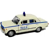 Welly Fiat 125p 1:39 Militia blanc