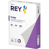 Rey Copy - 107 micromètres - blanc - A4 (210 x 297 mm) - 80 g/m² - 500 feuille(s) papier uni