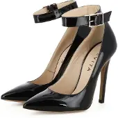Evita Escarpins 'Lisa' noir