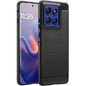 IMoshion Coque Brushed pour Motorola Edge 60 Pro - Noir